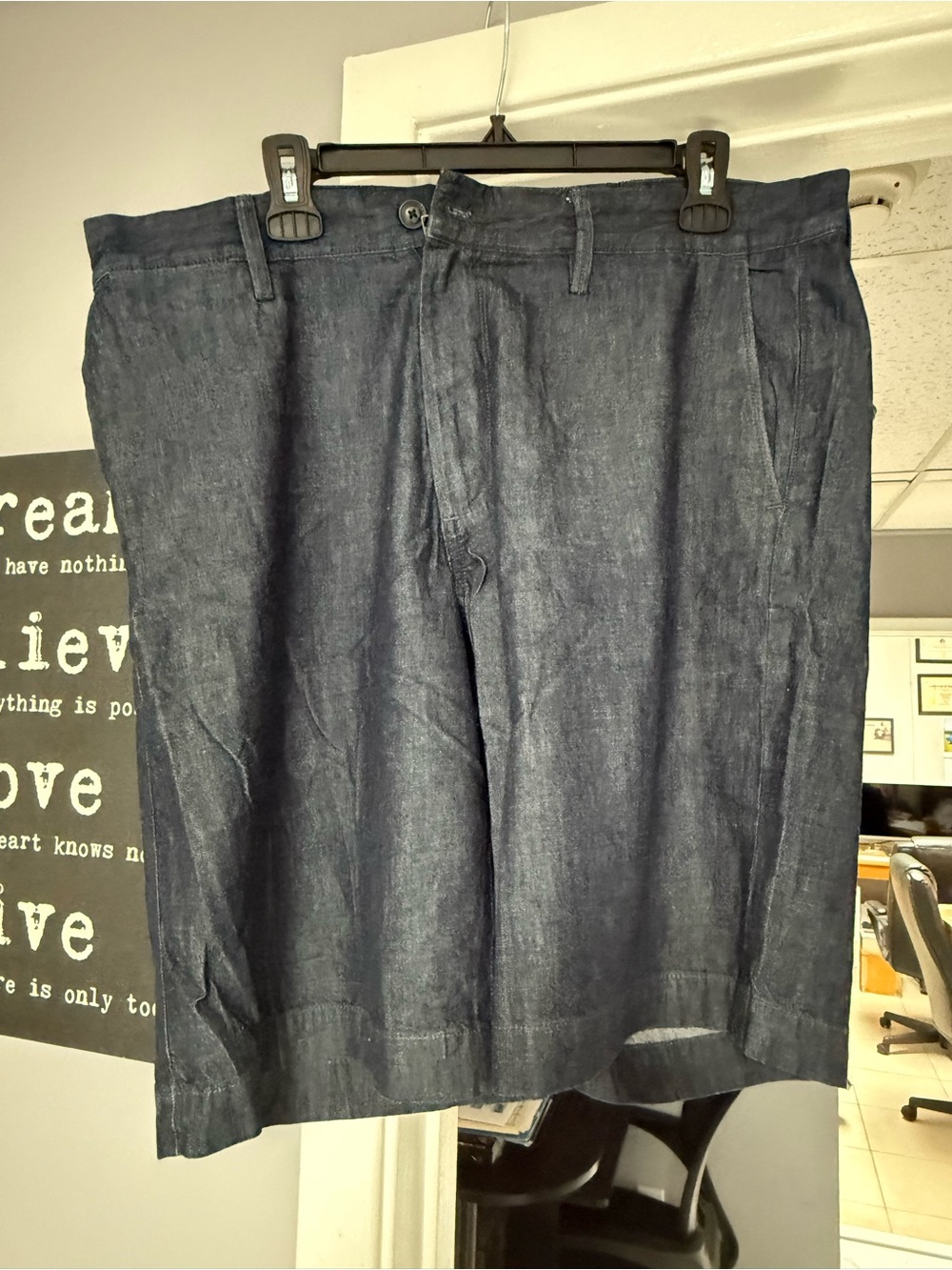 GAP Men's Dark Indigo Denim Shorts